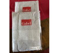 Set 4 Asciugamani GABEL - 2 Ospiti 4060 + 2 Asciugamani 60100 GRIGIO CHIARO