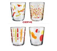 Set 4 Bicchieri da Tavola Acqua Vino Mood Gioia 315 ml Cerve