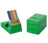 Set 4 Bidding Box Verdi per il Gioco del Bridge