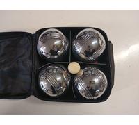 Set 4 Bocce Metallo Petanque Blinky