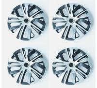 SET 4 BORCHIE COPPE RUOTA COPRICERCHI CALOTTE con Cerchio Diametro Cerchio 14" Specifiche per C1 prodotte dal 2005 in poi - J14606-21004