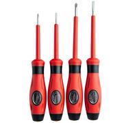 Set 4 Cacciaviti isolati per Elettricista Taglio e Croce con Punta Magnetica