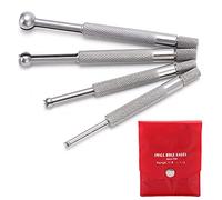 Set 4 Calibri Telescopici per Fori, Acciaio Antiruggine 3-13mm - Misurazioni Precise, Facile Uso per Officina e Hobbistica