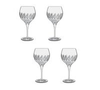 Luigi Bormioli Bormioli Luigi Set 4 Calici per Gin, Diamante, Vetro, Trasparente, 65cl - trasparente vetro 1022765
