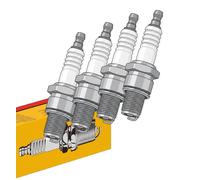 Set 4 candele di accensione per moto scooter ngk dpr7ea-9