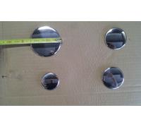 SET 4 CAPPELLOTTI INOX SPARTIFIAMMA SMEG PER PIANO COTTURA 70 CM SRV576X
