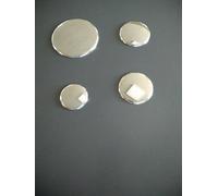 SET 4 CAPPELLOTTI INOX SPARTIFIAMMA SMEG PER PIANO COTTURA 90CM SRV596X