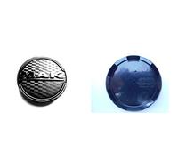 SET 4 CAPS COPRIMOZZO C013 60mm PER MAK SPECIALE-D 9.5x19 5x108 BLACK MIRROR XS