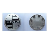 SET 4 CAPS COPRIMOZZO C014 75mm PER MAK KOLN 9x18 5x130 GUN MET-MIRROR FACE NK