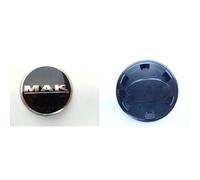 SET 4 CAPS COPRIMOZZO C017 PER MAK BIRMINGHAM 8.5x20 5x112 GUN MET-MIRROR FAC TQ