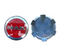 SET 4 CAPS COPRIMOZZO C072 58mm PER MAK BIRMINGHAM 8.5x19 5x108 SILVER ML