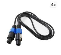 Set 4 Cavi PA 2m Protezione Antipiega