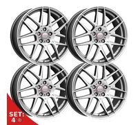 SET 4 CERCHI IN LEGA MOMO COMPETIZIONE PER CHRYSLER AVENGER 7,5X17 5X114,3 MAT
