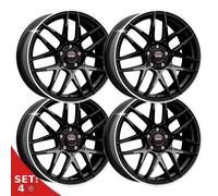 SET 4 CERCHI IN LEGA MOMO COMPETIZIONE PER CHRYSLER AVENGER 8X18 5X114,3 GLOSS