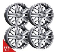SET 4 CERCHI IN LEGA MOMO EVOLUZIONE PER FORD B-MAX 8X18 4X108 MATT TITAN SILV