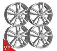 Cerchi in lega per LAND ROVER Range Evoque 17" - MOMO REDS FAST ARGENTO LUCIDO