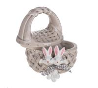 Set 4 Cestini Apribile con Conigli H 12 cm