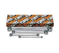 Set 9 chiavi combinate a cricchetto professionali con busta in tela Beta 141/B9