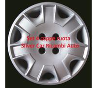 Set 4 coppe ruota 13" adattabile su RENAULT 2000>/SENZA FREGIO