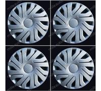 SET 4 COPPE RUOTA ADATTE PER CITROEN C1 2005 R14" COPRICERCHI SENZA LOGO BORCHIA