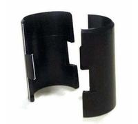 Set 4 coppie guancette plastica di ricambio per fissaggio ripiani a montanti Ø2,