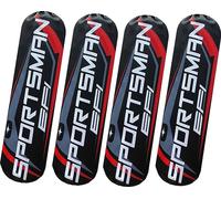 Set 4 copri ammortizzatori Polaris Sportsman per tutti i modelli dell'anno xp 1000 850 500 570 (rosso)