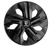 MC0315 Momo Set 4 copricerchi 15'' Blade nero lucido/carbon texture