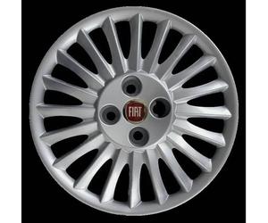 SET 4 COPRICERCHI - COPPA RUOTA-BORCHIA X FIAT GRANDE PUNTO C/15" LR 25213