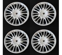 SET 4 COPRICERCHI COPPA RUOTA COPRIRUOTA BORCHIE 15" per NEW Y Ypsilon 2007