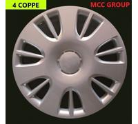 SET 4 COPRICERCHI COPPA RUOTA COPRIRUOTA BORCHIE CERCHIO 15 PER OPEL ASTRA