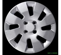 SET 4 COPRICERCHI COPPA RUOTA COPRIRUOTA BORCHIE PER FIAT PANDA 2012- R14 S/LOGO