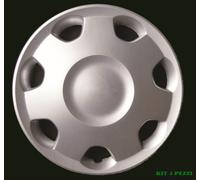 SET 4 COPRICERCHI COPPA RUOTA COPRIRUOTA BORCHIE PER OPEL CORSA R14 S/LOGO