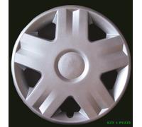 SET 4 COPRICERCHI COPPA RUOTA COPRIRUOTA PER RENAULT SCENIC-CLIO 01> R14 S/LOGO