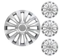 Set 4 Copricerchi Copri ruota Coppa Borchie Auto Universale 13/14/15/16 Pollici