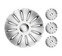 Set 4 Copricerchi Daytona Serie Argo Copricerchi 13"/14"/15"/16" Argento
