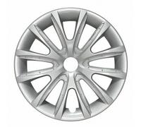 SET 4 COPRICERCHI FARAD GRIGI 14" POLLICI CON POSSIBILI INSERTI BICOLOR
