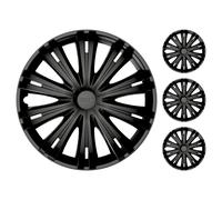 Set 4 Copricerchi Giga Serie Argo Copricerchi 13"/14"/15"/16" Nero Grigio Rosso