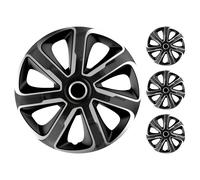 Set 4 Copricerchi Livorno Serie Argo Copricerchi 13"/14"/15"/16" Nero Grigio Arg