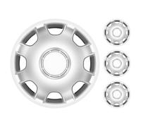 Set 4 Copricerchi Speed Serie Argo Copricerchi 12"/13"/14"/15"/16" Argento Bianc