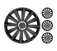 Set 4 Copricerchi Spyder Serie Argo Copricerchi 13"/14"/15"/16"/17" Nero Argento