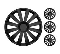 Set 4 Copricerchi Spyder Serie Argo Copricerchi 13"/14"/15"/16"/17" Nero Argento