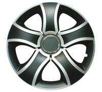 SET 4 COPRICERCHI UNIVERSALI CERCHI RUOTE 16" POLLICI ALULOOK BIS MIX CORA