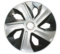 SET 4 COPRICERCHI UNIVERSALI CERCHI RUOTE 16" POLLICI ALULOOK LUNA MIX CORA