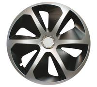 SET 4 COPRICERCHI UNIVERSALI CERCHI RUOTE 16" POLLICI ALULOOK ROCO MIX CORA