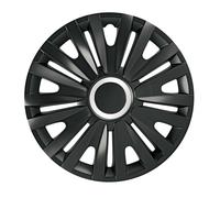 Set 4 copricerchi universali Royal Black in ABS - 15''