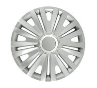 Set 4 copricerchi universali Royal Silver in ABS - 14''