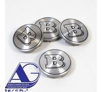 SET 4 COPRIMOZZI COPRI MOZZI TAPPO RUOTA BORCHIA BRABUS SMART 451 -450