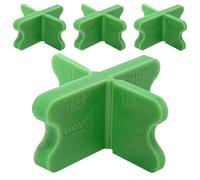 Set 4 cunei per terrazza | Materiale ABS 4 spessori | 1/16 1/8 3/16 1/4 pollici per legno trattato pavimento composito - Strumento distanziatore tavole