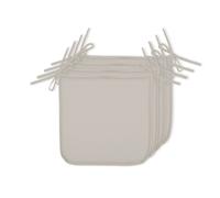 Set 4 cuscini di seduta HAWAI idrorepellente, 100% poliestere. LAP 38x2,5x38 cm