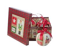 Set 4 decorazioni albero scatola regalo Ø 10 cm - Decor